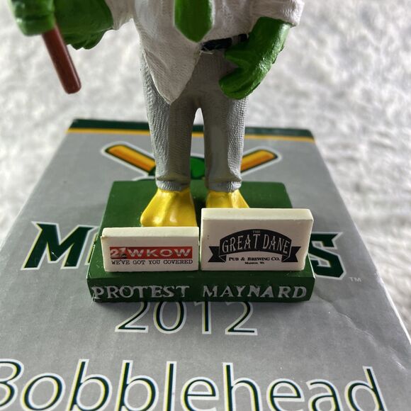 Madison Mallards Bobblehead Protest Maynard Mascot 2012 Northwoods League SGA - Picture 4 of 15